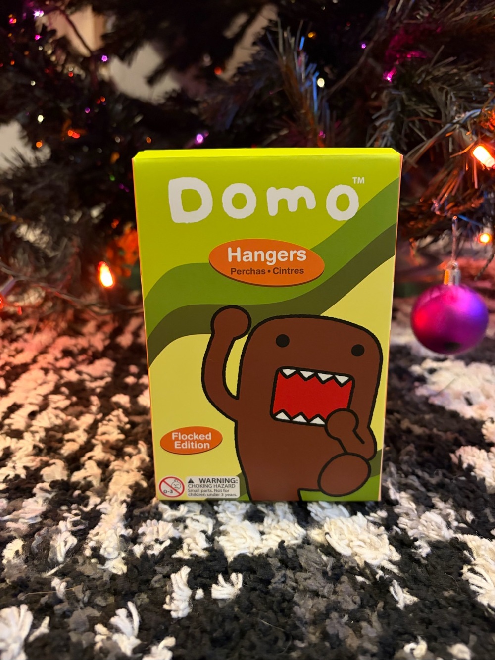 Domo Hanger Keychain Flocked Edition Blind Box